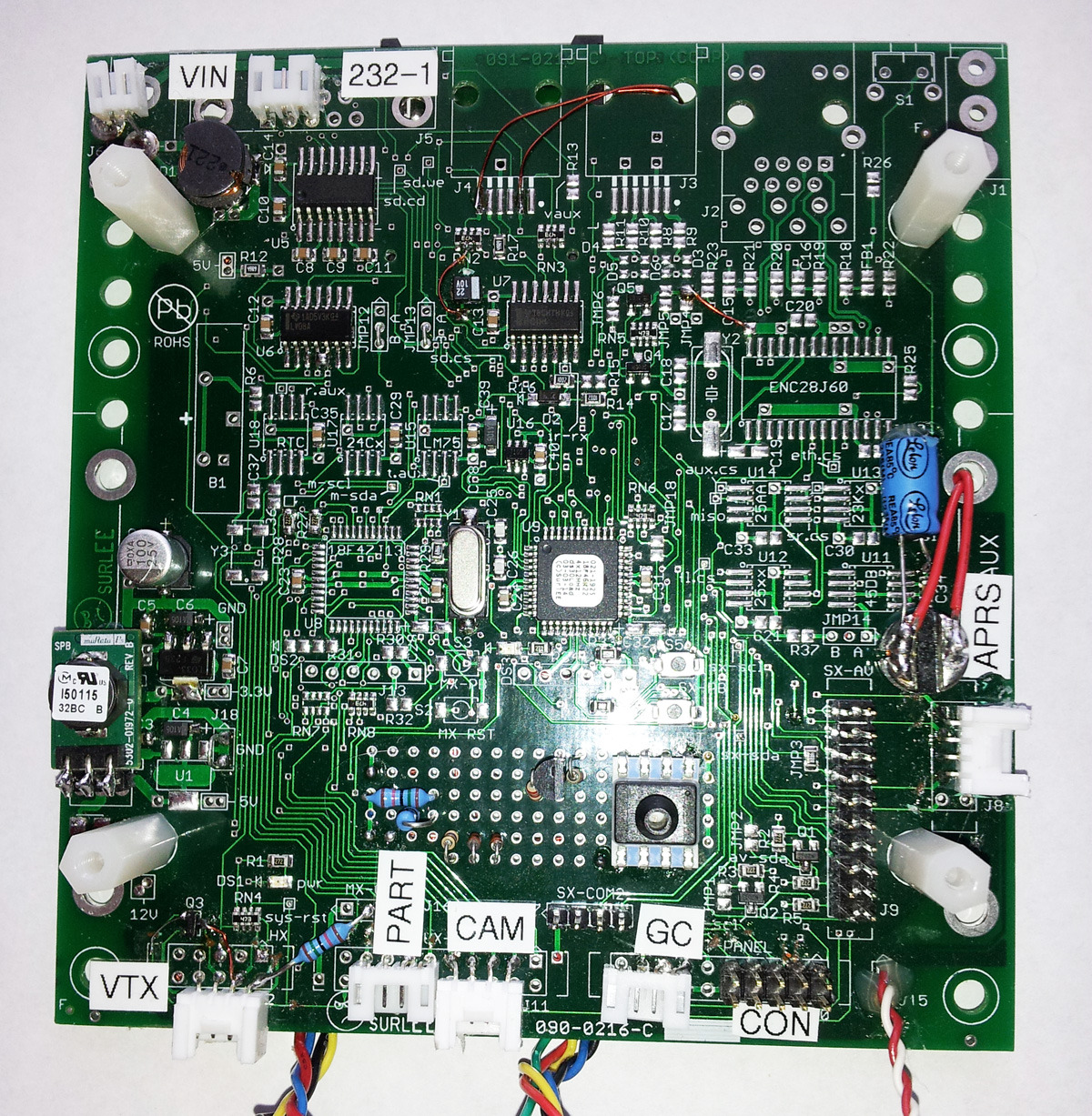 microchip pic microcontroller board